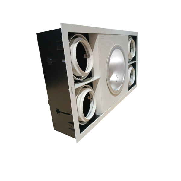 Cadre 4x75w ar111 i 150w bi